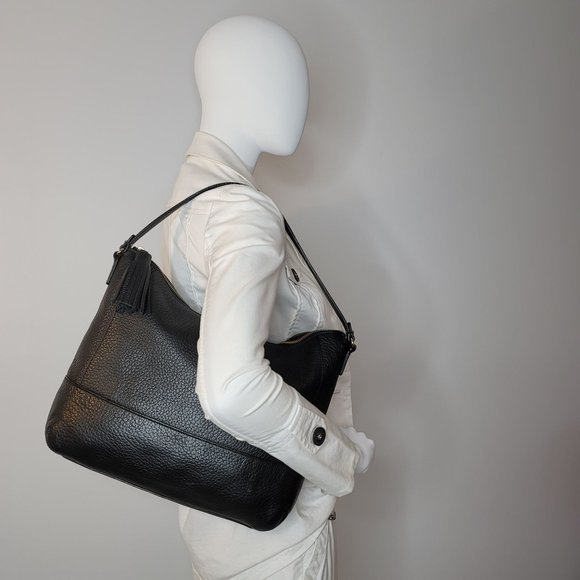 KATE SPADE Black Leather Tote Bag - Picture 13 of 16